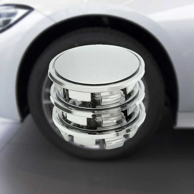 Walbest 4 Pack Car Wheel Center Caps Tyre Rim Cover Tough Plastic