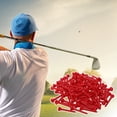 thumbnail image 5 of Unique Bargains 100 Pcs Portable 49mm Golf Tees 1.93" Red, 5 of 5