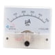 thumbnail image 5 of Amperímetro de corriente analógica Yotijar Medidor de amperios analógico de CC 0-500uA, 5 of 10