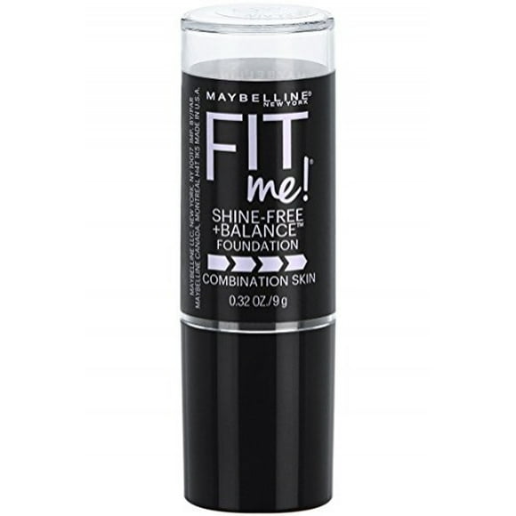 Maybelline New York Fit Me Shine-Free + Balance Stick Foundation, Porcelain, 0.32 oz.