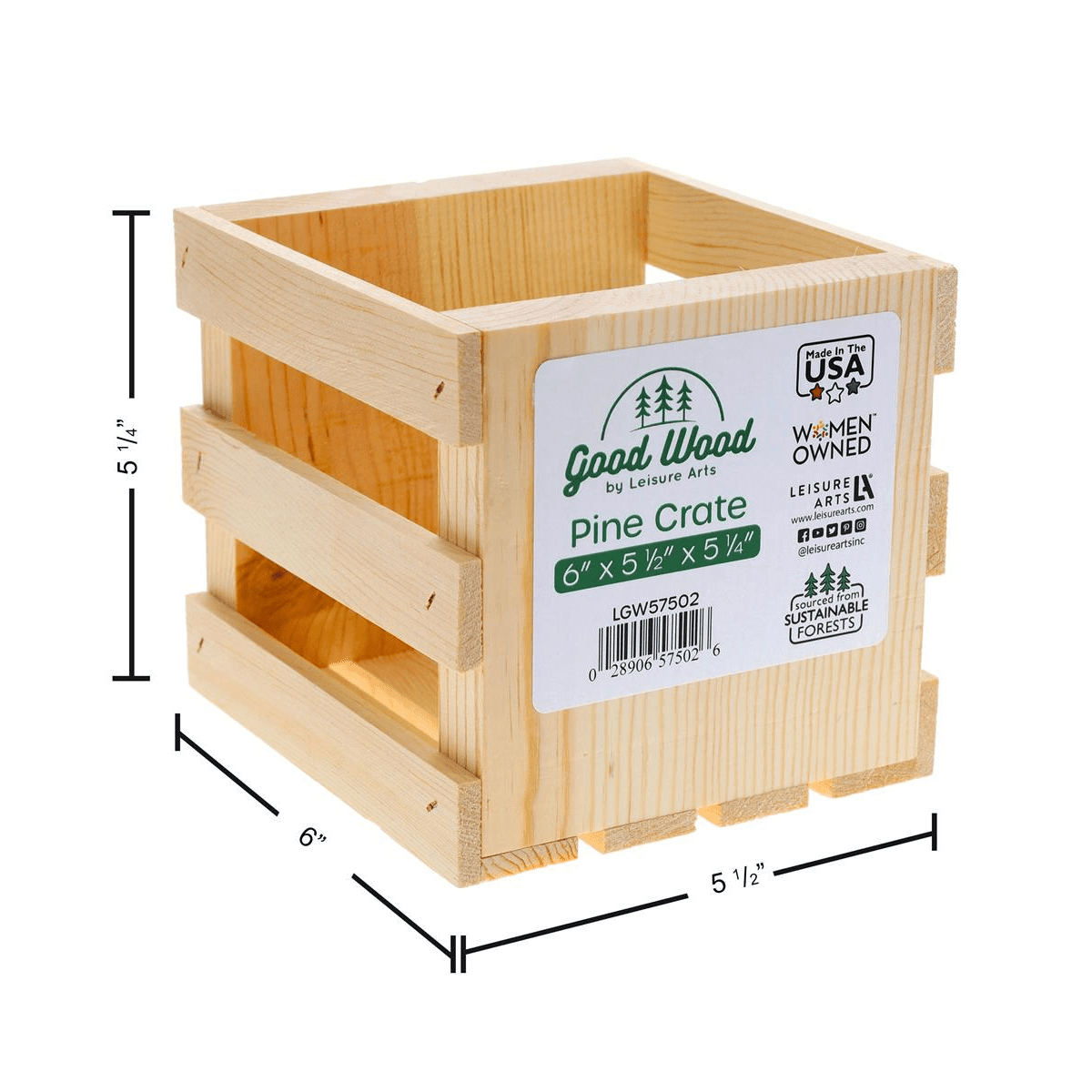 Crates & Pallet 17.5 in. Unfinished Wood Pine and Birch Serving Tray 67332  - The Home Depot