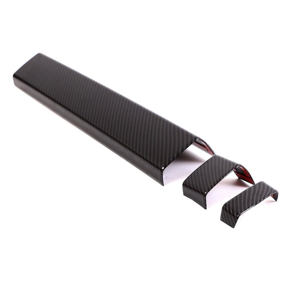 For /sequoia 2022 2023 Carbon Fiber Abs Car Interior Dashboard Console Decoration Cover Trim