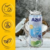 Azul Coconut Water With Pulp, Natural Hydrating Coconut Elixir, (24x16 ...