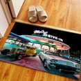 thumbnail image 6 of Retro Cars Rug, Indoor Rug, Floor Rugs, Vintage Drive In Scenery Rugs, Gift For Him Rugs, Car Rug, Dining Room Rug, 3D Printeds Rugs, 3.9'x5.9' - 120x180 cm, 6 of 8