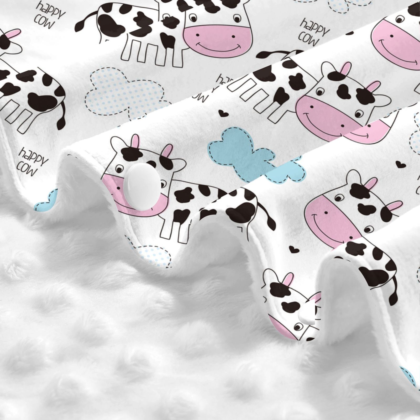Car Seat Cover Baby - Simple Funny Cute Cow Breathable Infant Car Seat Cover for Baby Carseat, Lightweight Comfort Baby Essentials Must Haves Newborn Stuff for Girl Boy
