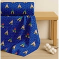 thumbnail image 4 of Soimoi Blue Cotton Poplin Fabric Tent & Arrow Tribal Print Fabric by the Yard 56 Inch Wide, 4 of 7