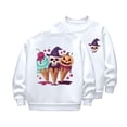 thumbnail image 1 of GDREDA Chandails à Capuchon & Chandails en Molleton pour Garçons - Chandail à Capuchon à Manches Longues Cool pour Enfants Design Sorcière d'Halloween Col Rond Épais Mode Décontractée pour Enfants, 1 of 2