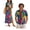 Colorful Leaves, variant on Matching Hawaiian Outfits for Couples Floral Summer Dresses for Women 2026 Hawaiian Shirt for Men Button Up Shirt Plus Size Maxi Dress with Pockets Couple Outfits Matching Sets Men's S