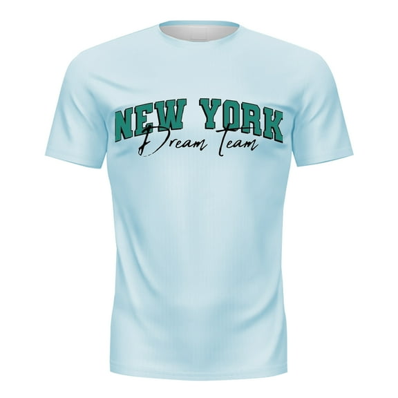 Men's underwear V Neck T Shirt Men's Tall Shirts Big Men T Shirts Tall Man for Men Workout for Pack Mens Bulk Mens Large Shirt Dress Casual Graphic Sky Blue 2XL