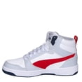 thumbnail image 3 of Tenis Puma Rebound V6 MID JR UNISEX 393831-09 blanco 22.5, 3 of 6