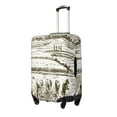 thumbnail image 2 of Balery Rice Harvest Luggage Cover Protector, Scratch And Dirt Resistant, Fits 18-32 Inch Luggage - Small, 2 of 9