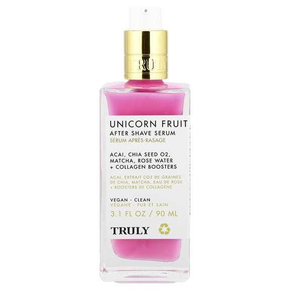Truly Beauty Unicorn Fruit After Shave Serum, 3.1 fl oz (90 ml)