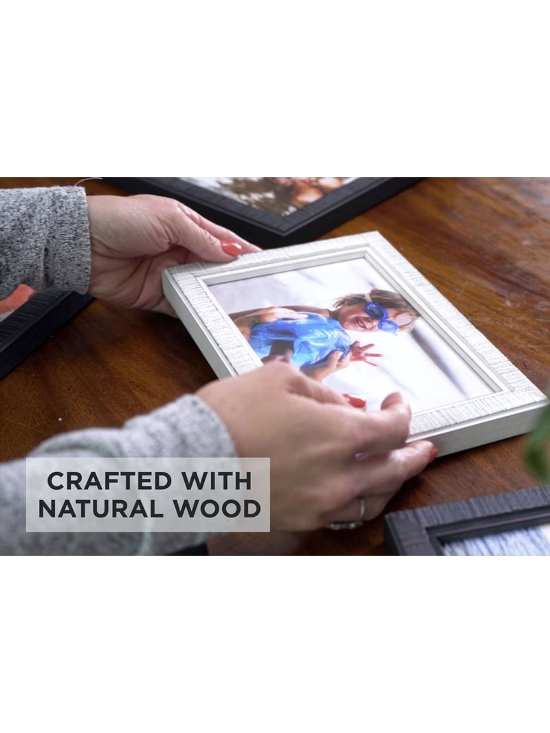 18x32 Frame White Real Wood Picture Frame Width 0.75 inches