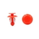 thumbnail image 1 of 100Pcs Fijaciones Remache de 8mm de Diámetro Coche Rojo Interior Moldura, 1 of 2