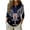 A1000_Red, variant on Vetsdori July Fourth T Shirts for Women American Flag Casual Pullover Graphic Red White and Blue,3/4 Sleeve Independence Day Summer Ladies Tops Crew Neck