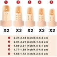 thumbnail image 2 of Finger Splints Set, 10pcs Finger Extension Splint Finger Splint Mallet Finger Support Adjustable Finger Immobilizer, 2 of 4