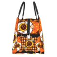 thumbnail image 4 of Vsdgher Sunflower Gnomes and Bees Print Insulated Reusable Bags with Sturdy Zipper and Handles, Foldable Totes for Hot or Cold Food Bring or Delivery, 4 of 8