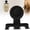 Black, variant on Suction Cup Razor Holder, Stainless Steel Wall Mount Hooks, No-Drill Shower Hooks for Razor,Towel,Loofah, Shaver Holder (Black)
