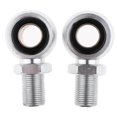 thumbnail image 4 of Dalazy 1 Pair Eye Adapter Eye End For Motorcycle Scooter Shock Absorber 14mm Sliver, 4 of 6