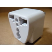 India 3-Pin Universal Plug Adapter Travel Plug Adapter, New, 1 Count, 1 Pack