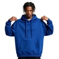 thumbnail image 3 of Nestiefly Mens Oversized Hoodies Fall Sweatshirt Winter Fleece Hooded Collar Drawstring Pullover With Pockets Royal Blue M, 3 of 8