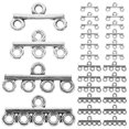 thumbnail image 4 of Alloy Hollow-Design Charms 40Pcs -Friendly Jewelry DIY Accessory for Decor, 4 of 5