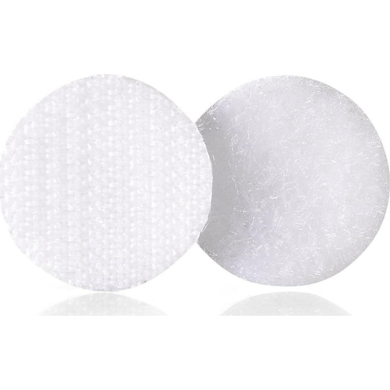 VELCRO Brand Dots With Adhesive White, 200 Pk, 3/4 Circles