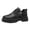 Black, variant on Khaki Men'S Business Casual Oxfords Work Shoes Fashion Round Toe Boots Pu Leather Youth Comfort Outdoor Daily Wear