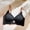 black, variant on Sexy Push Up Bras For Women Love Heart Pattern Brassiere Deep V Neck Cute Underwear Female Seamless Wireless Soft Lingerie