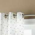 thumbnail image 5 of Nanshing Junie Sheer Grommet Top Curtain Panel, Set of 2, Green, 37 x 84", 5 of 5