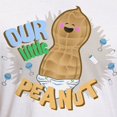 thumbnail image 3 of CafePress - LITTLE PEANUT Fitted T Shirt - Fitted T-Shirt, Vintage Fit Soft Cotton Tee, 3 of 4