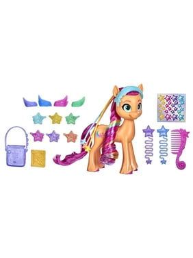 My Little Pony: a New Generation, Rainbow Reveal Sunny, Starscout, Rainbow Braid, ages 3 & up