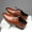 Brown, variant on Men's business casual loafers are comfortable and breathable office men's shoes
