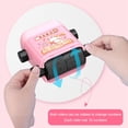 thumbnail image 4 of 2X Roller Digital Teaching Stamp Diseño Rotacional Para Niños Pink Sunnimix Sello digital de rodillos, 4 of 8