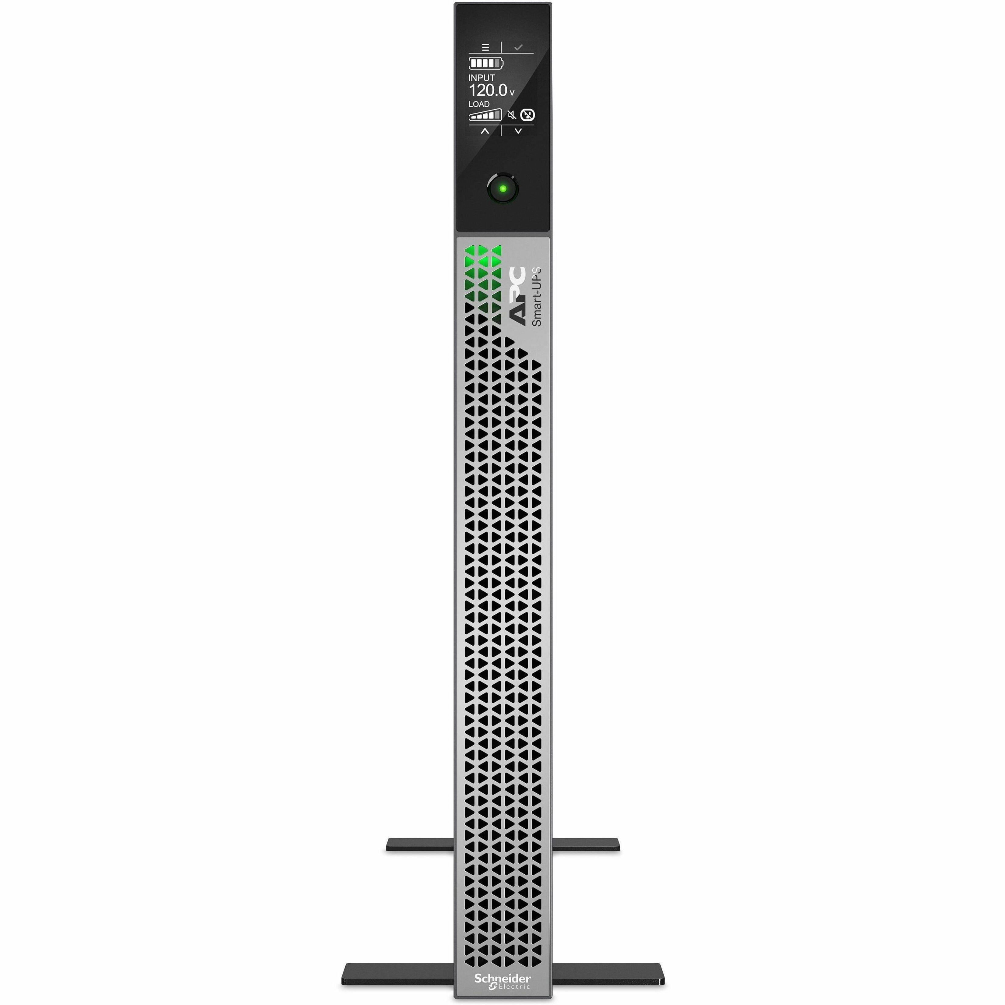 APC by Schneider Electric Smart-UPS Ultra, 2200VA 120V 1U, with Lithium-Ion Battery, with SmartConnect - 1U Rack/Tower/Wall/Ceiling/Desktop Mountable - 1.50 Hour Recharge - 6.05 Minute Stand-by - 1...