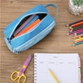 thumbnail image 2 of Mr. Pen- Large Capacity Pencil Case, Blue, Pencil Pouch, Pencil Bag, Pen Case, Pen Pouch, Pen Bag, 2 of 8