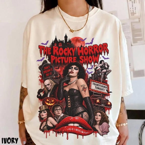 Vintage The Rocky Horror Picture Show Shirt, Dr Frank N Furter T-Shirt, Dont Dream It Be It Tee, Cult Movie Shirt, Retro Halloween Gift