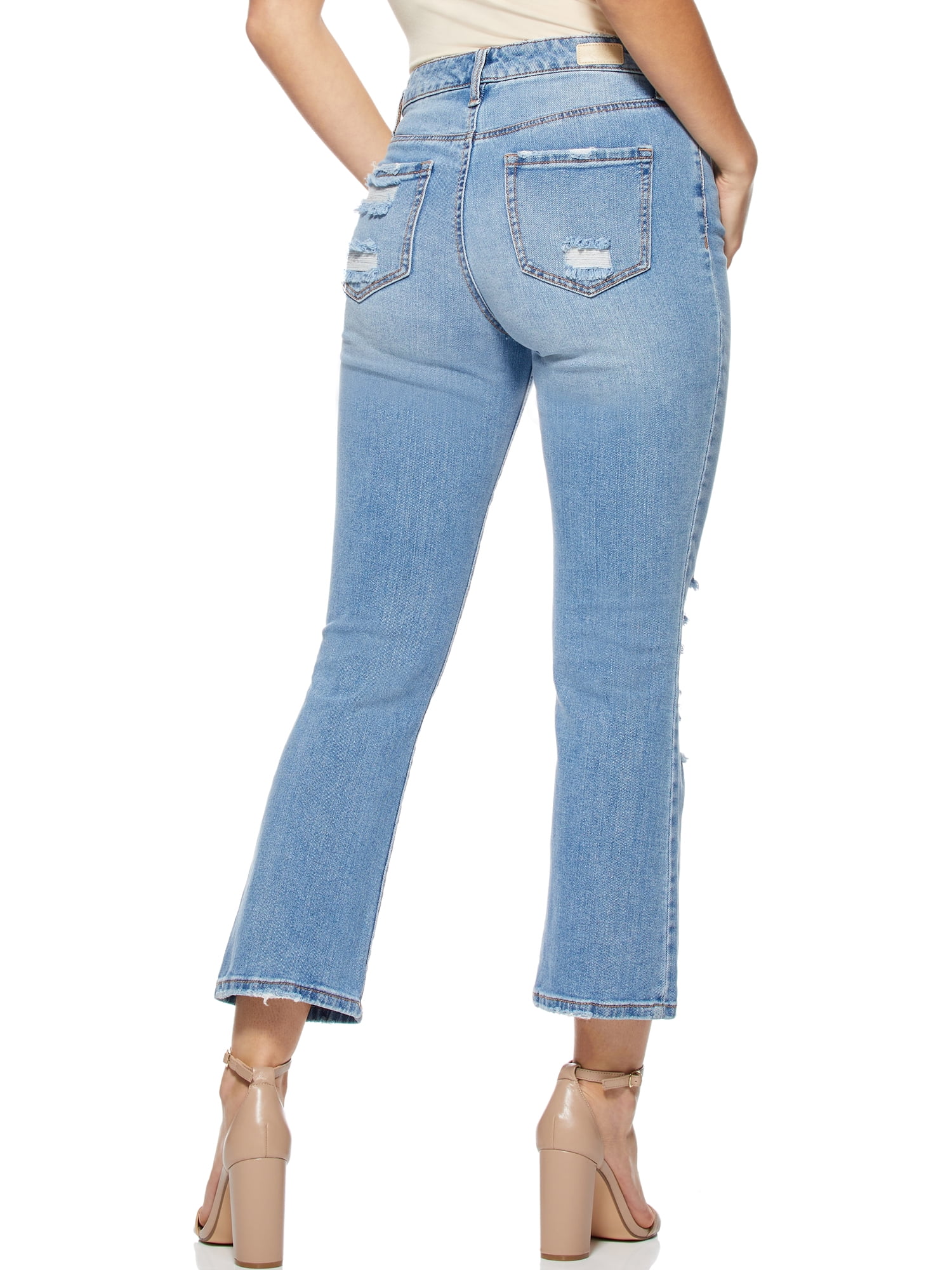 Sofia Jeans Womens Maria High-Rise Super Crop Capri Jeggings