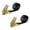 Black, variant on Mega Cargo Control 2" x 20' Heavy Duty Motorcycle Tie Down Straps, Endless Ratchet Lashing Straps, 3,333 lbs WLL, Yellow, 2 Pack