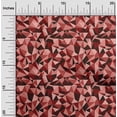 thumbnail image 2 of oneOone Cotton Silk Red Fabric Geometric Sewing Fabric By The Yard Printed Diy Clothing Sewing Supplies 42 Inch Wide, 2 of 4