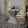 thumbnail image 3 of LeisureMod Azure Outdoor Side Table in Fiberstone, 3 of 12