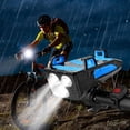 thumbnail image 4 of Bike Light 4 in 1 Bicycle Light,Waterproof Bike Headlight Light,USB Rechargeable,LED Light Bike Horn and Power Bank Front Light with Mobile Phone Holder,Built-In Mobile Power,4000mAh Battery, 4 of 9