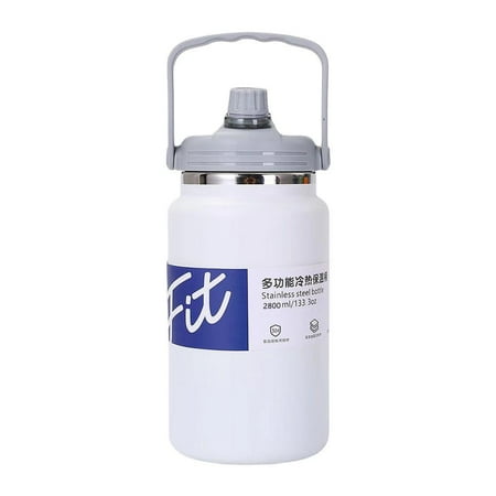 

2800ml Capacity Hot and Cold Insulation Bottle Outdoor Portable Stainless S H0P2