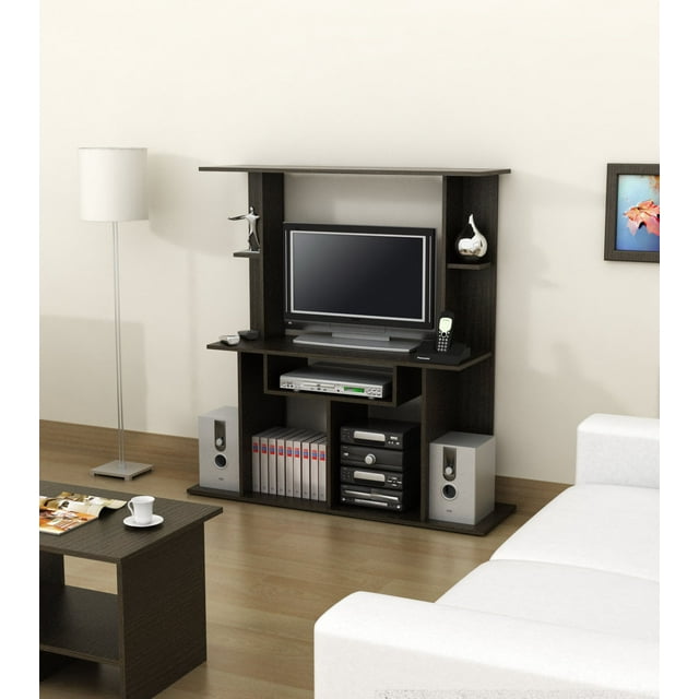 Mesa Para TV marca Diecsa modelo Mega color Cafee para pantalla de 32"