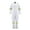 White, variant on Men's Work Coverall High Visibility Overalls Mechanics Coveralls Workwear Jumpsuit with Multi Pockets Black XL(XL)