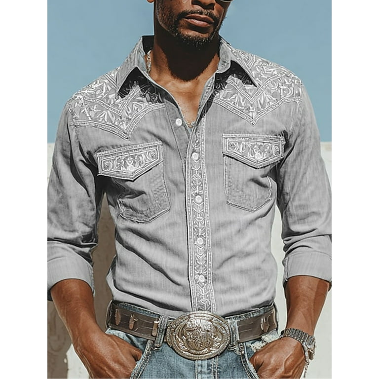 country dress shirts mens Mens Country Western Shirts