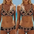 thumbnail image 4 of Xmyrz Women Swimsuits Sets 2 Piece Surfing Print Softable Bathing Suits Split Stylish Cute Bikini Lightweight Classic Tankinis, 4 of 9