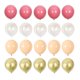 thumbnail image 1 of Globos de látex blanco puro Pastel, decoración de fiesta de cumpleaños y Baby Shower, 20 unidades, 12 pulgadas, 1 of 4