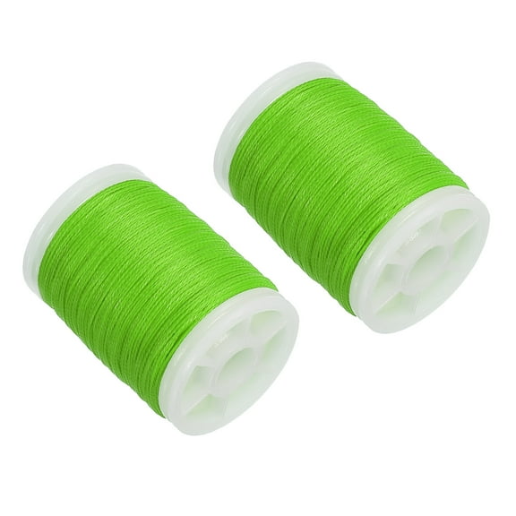 Archery Bow String Serving Thread 120 Yard/110M, 0.015" Dia Bowstring Thread, Glass Green 2 Pack