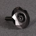 thumbnail image 4 of 1 pieza Tapa superior de la barra de dirección Tapa de aluminio con tornillo para MTB Carretera Bicicleta de montaña（Plateado）, 4 of 5